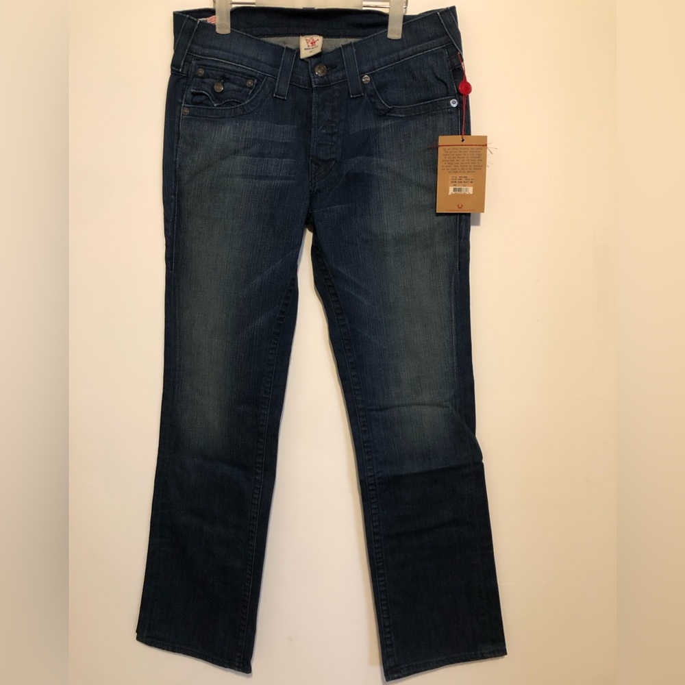NWT True Religion Men’s Boots Cut Denim Made in USA ; Y2K Version